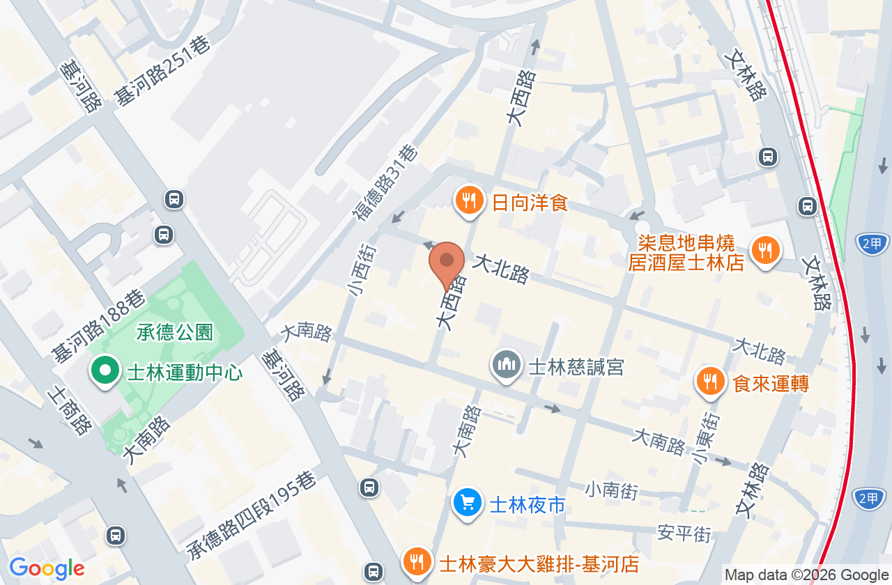 芳川牙醫診所 位置地圖