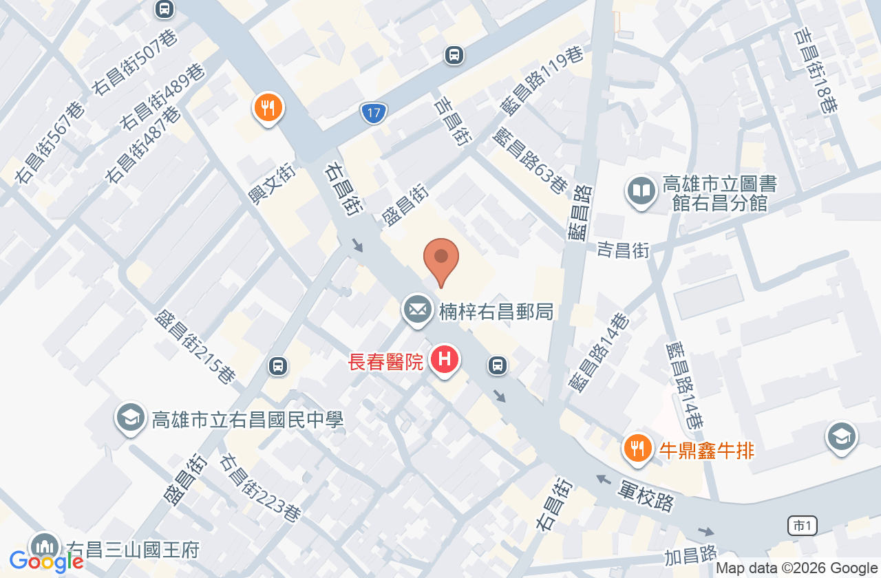 康東原診所 位置地圖