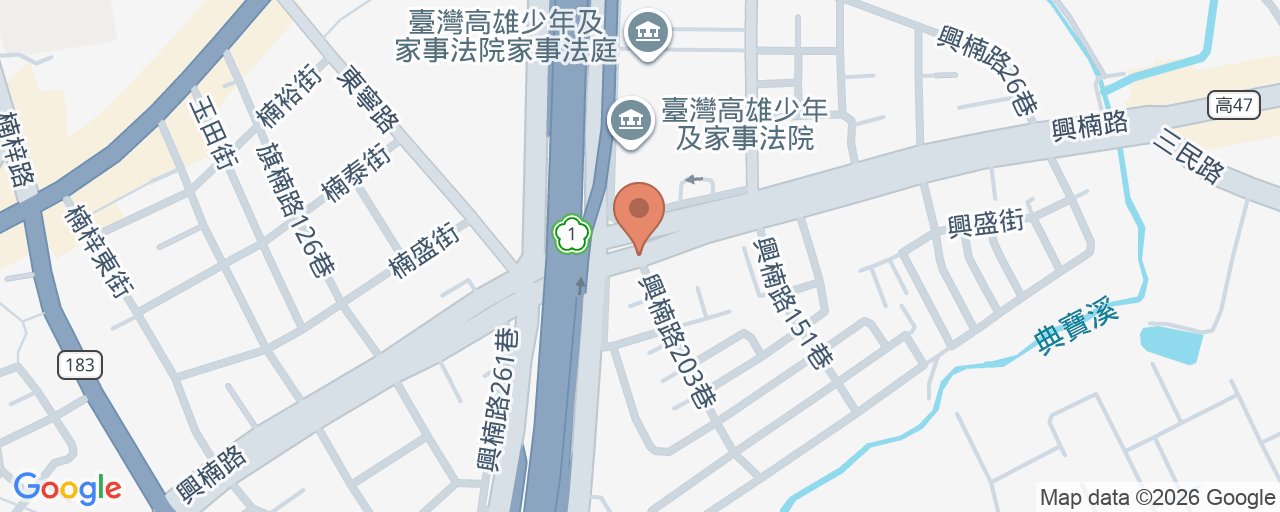 楠華診所 位置地圖