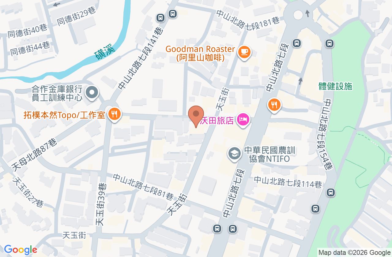 天玉牙醫診所 位置地圖