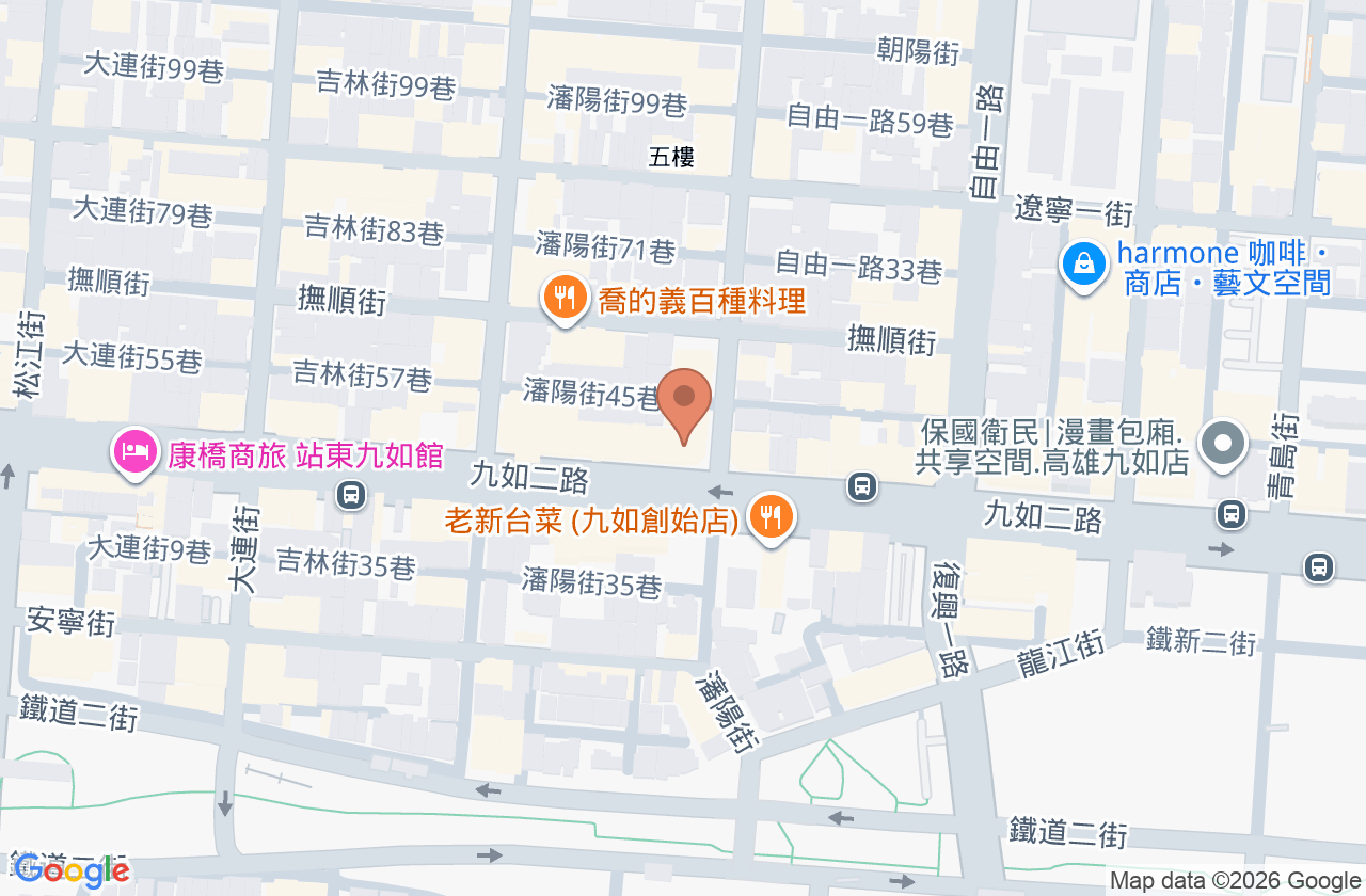 高斌祥外科診所 位置地圖
