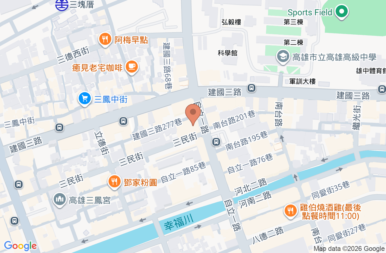 怡德耳鼻喉科診所 位置地圖