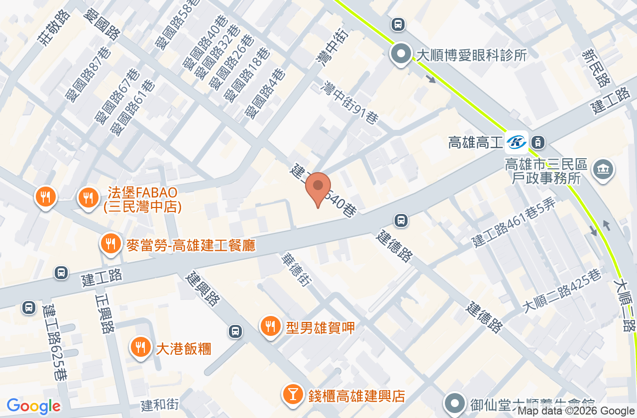 陳豊源耳鼻喉科診所 位置地圖
