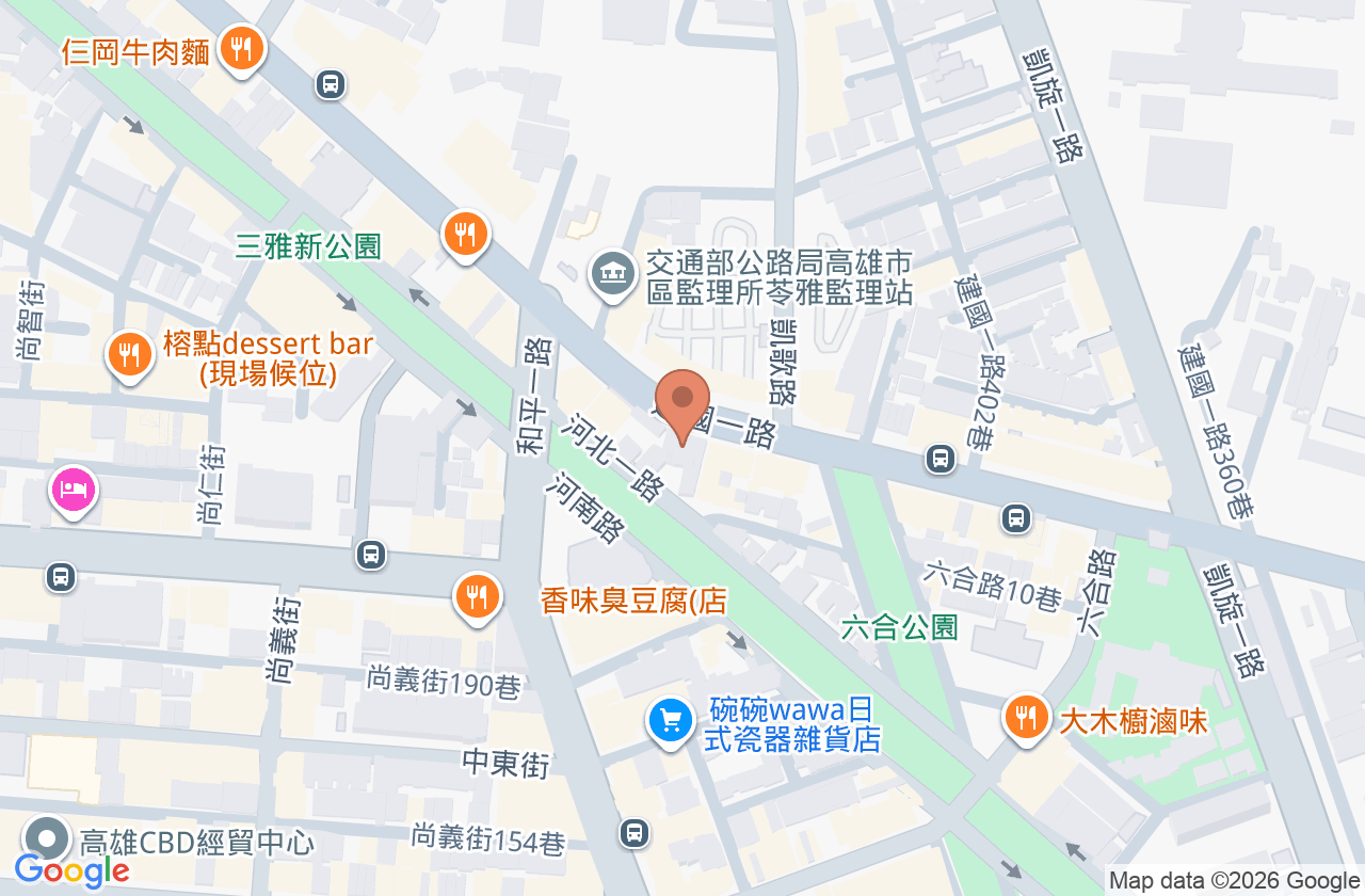 建和耳鼻喉科診所 位置地圖