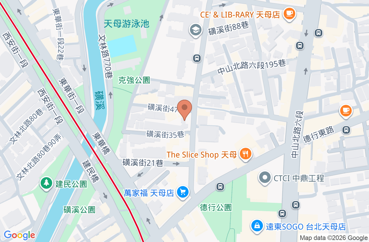 立芙美學牙醫診所 位置地圖