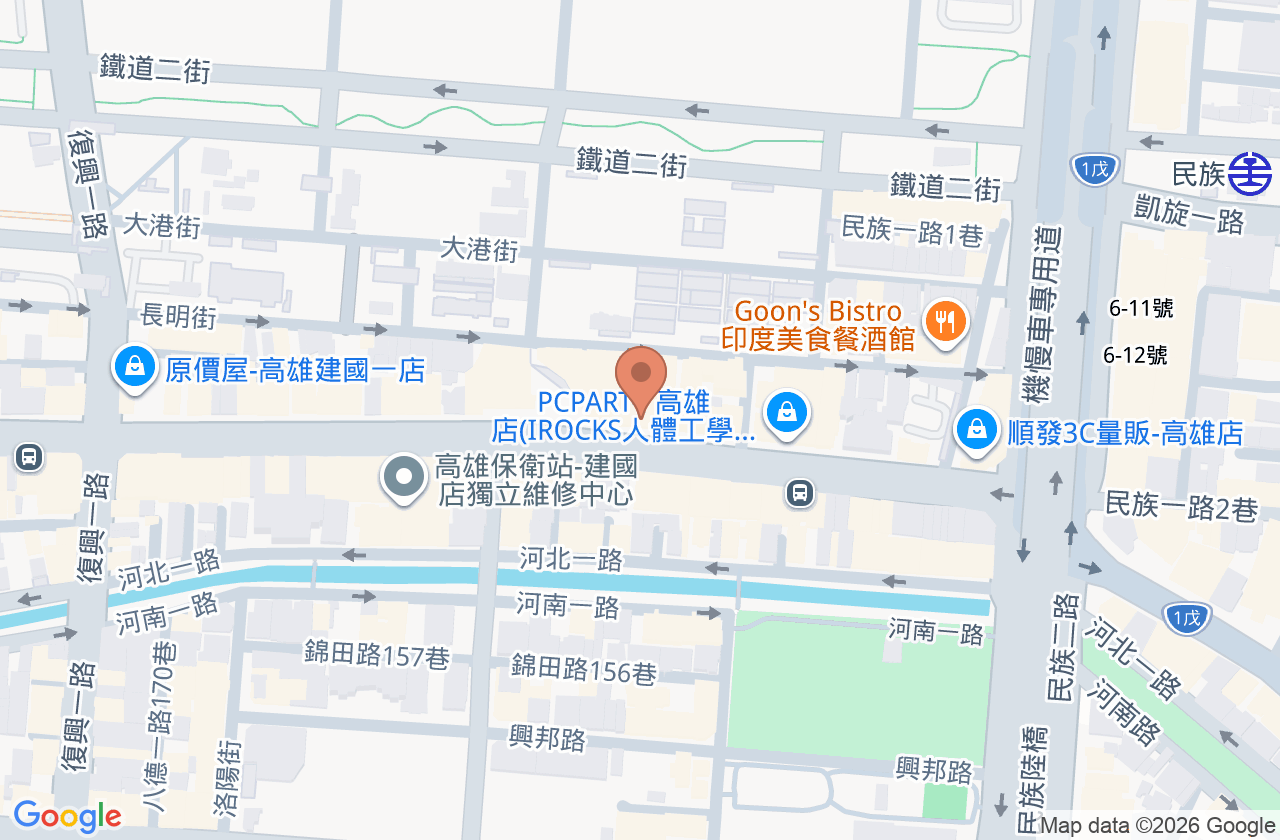 夏道生婦產科診所 位置地圖