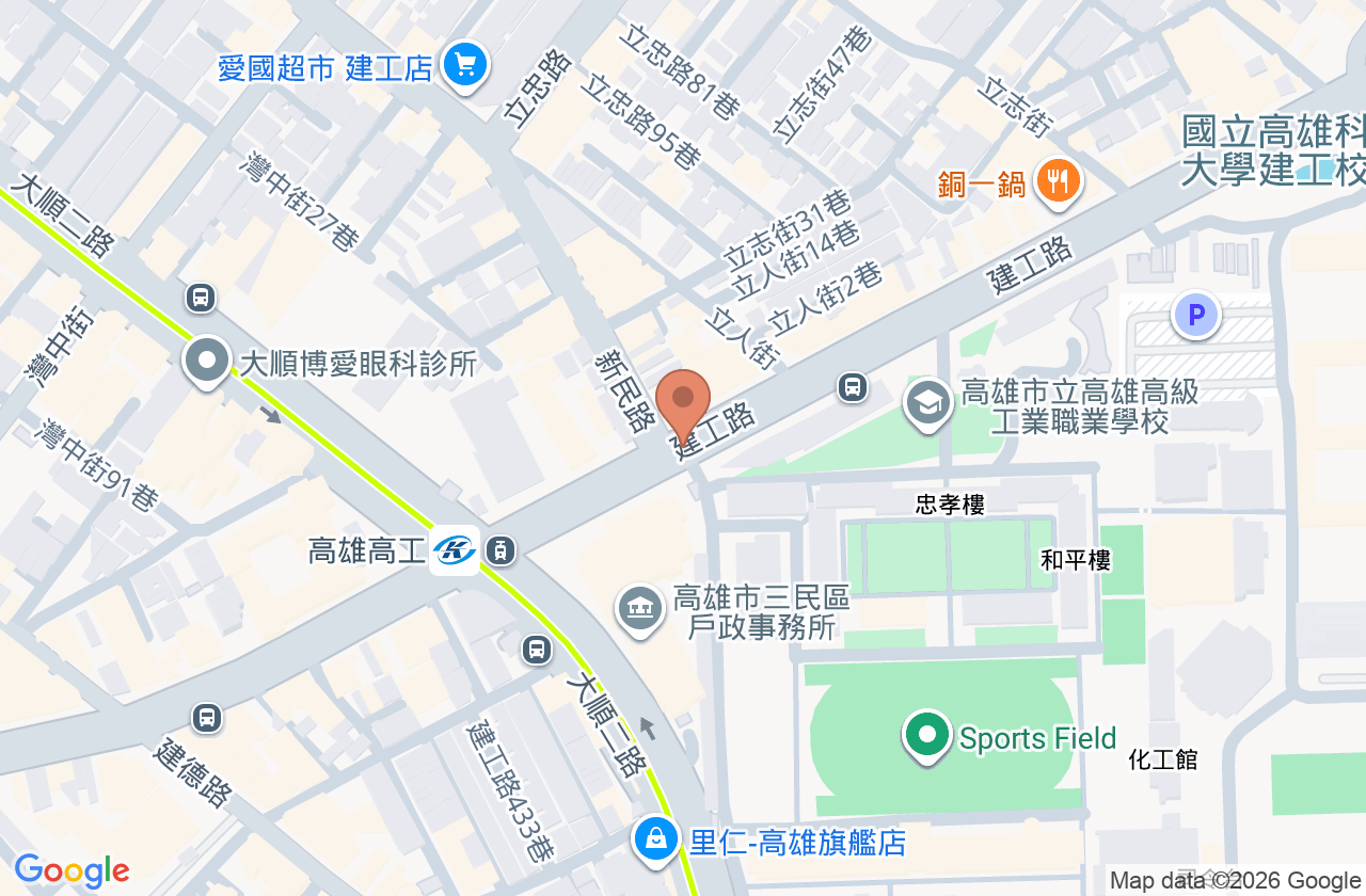 蕭瑞榮小兒科診所 位置地圖