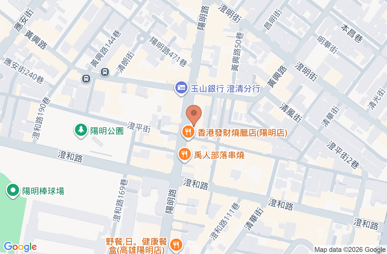 錫謀診所 位置地圖