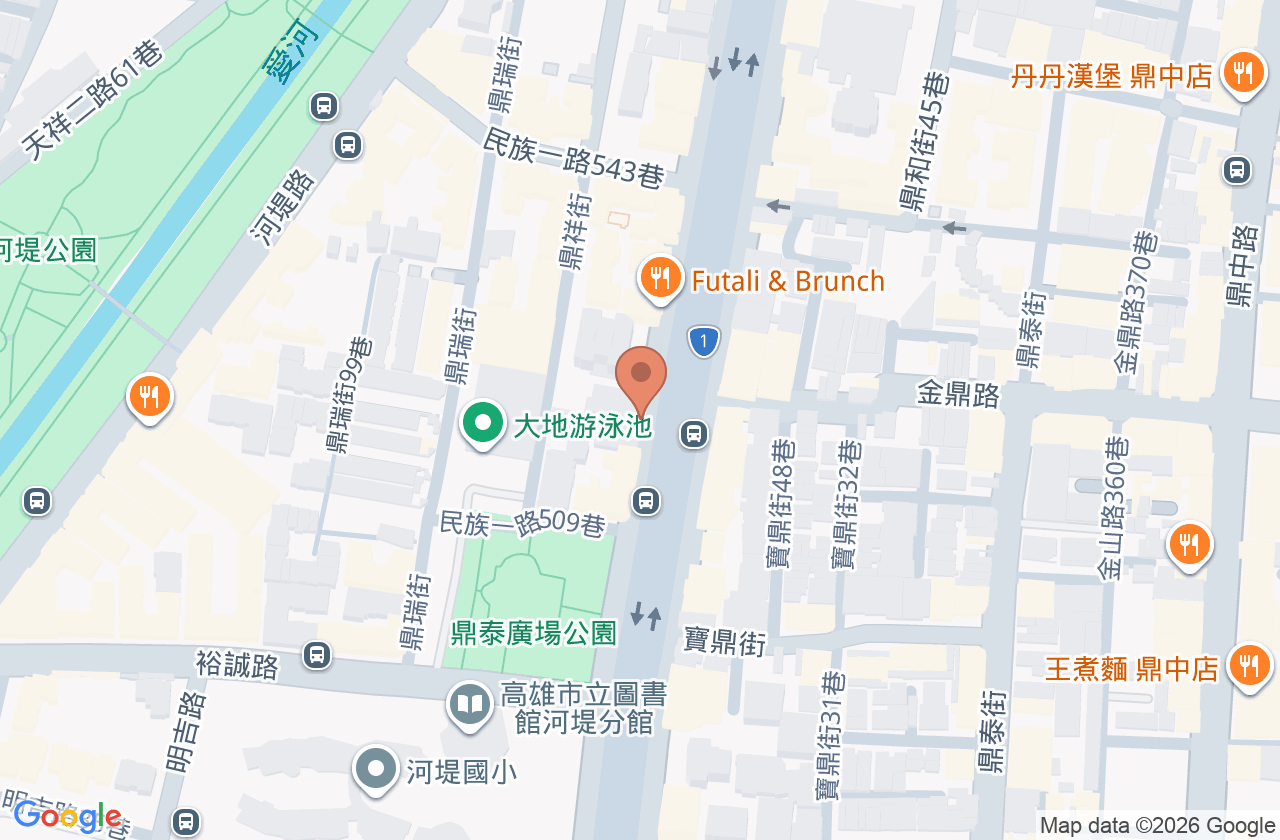熱河診所 位置地圖