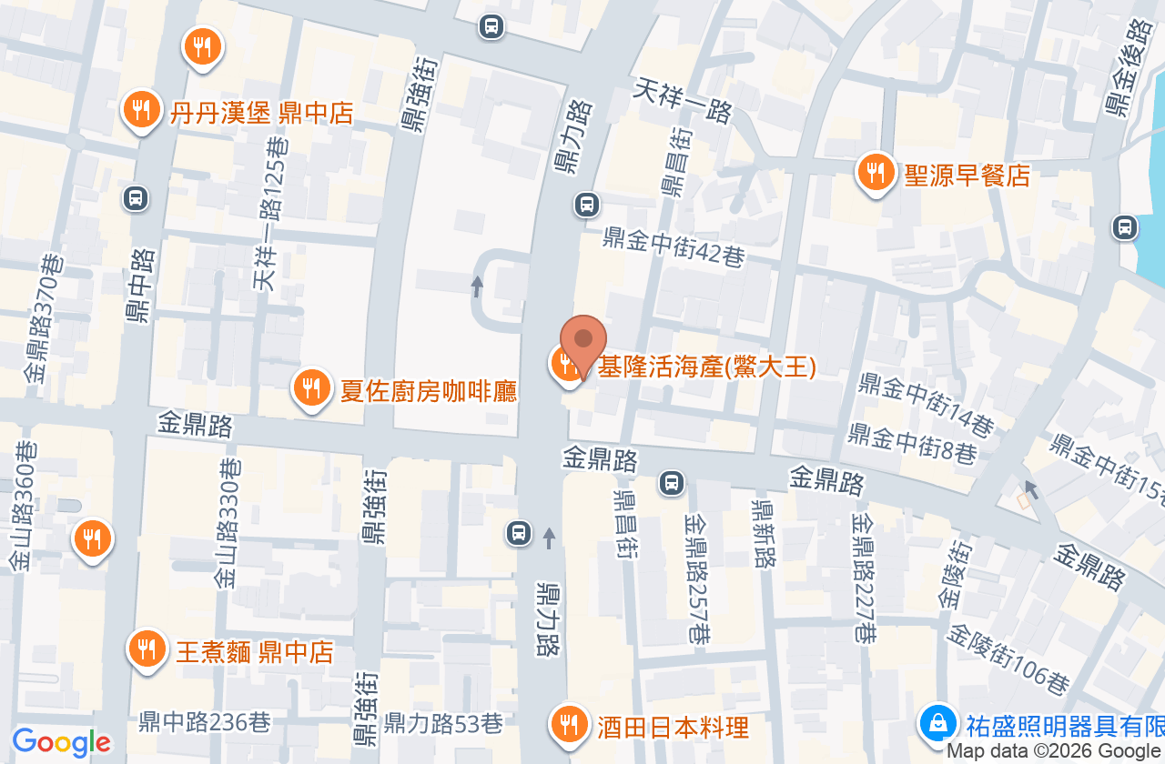 名祥診所 位置地圖