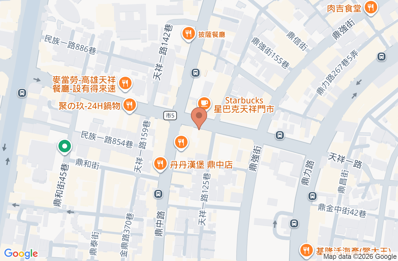 鼎祥診所 位置地圖