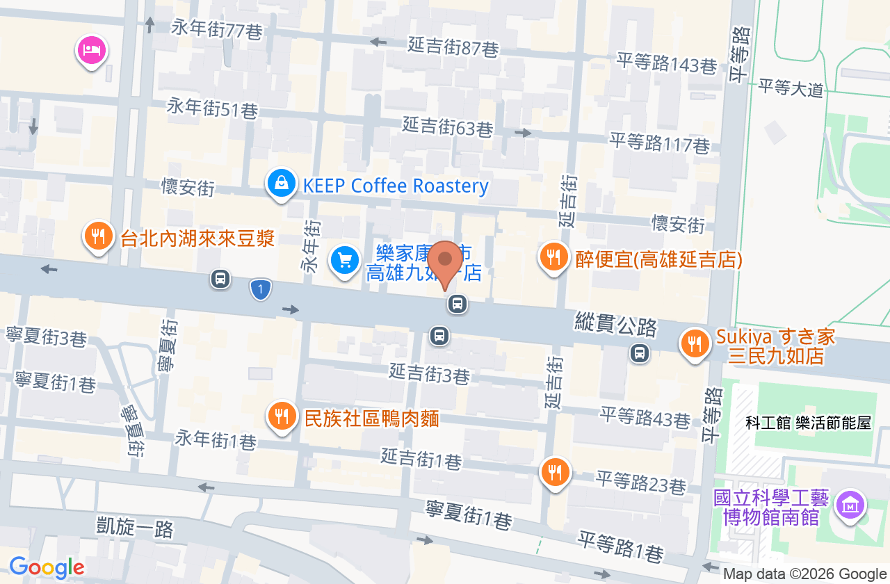 儲昭仁耳鼻喉科診所 位置地圖