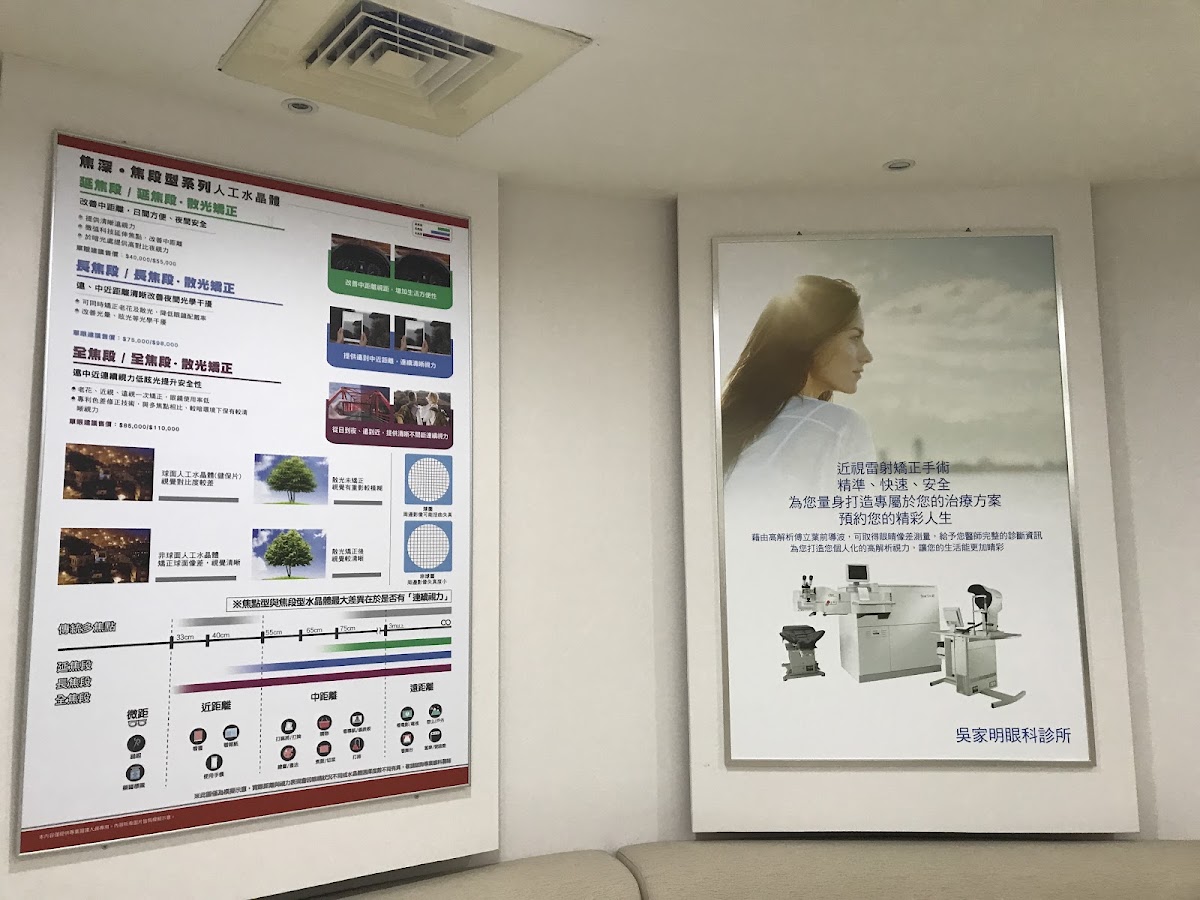 吳家明眼科診所 診所實景照