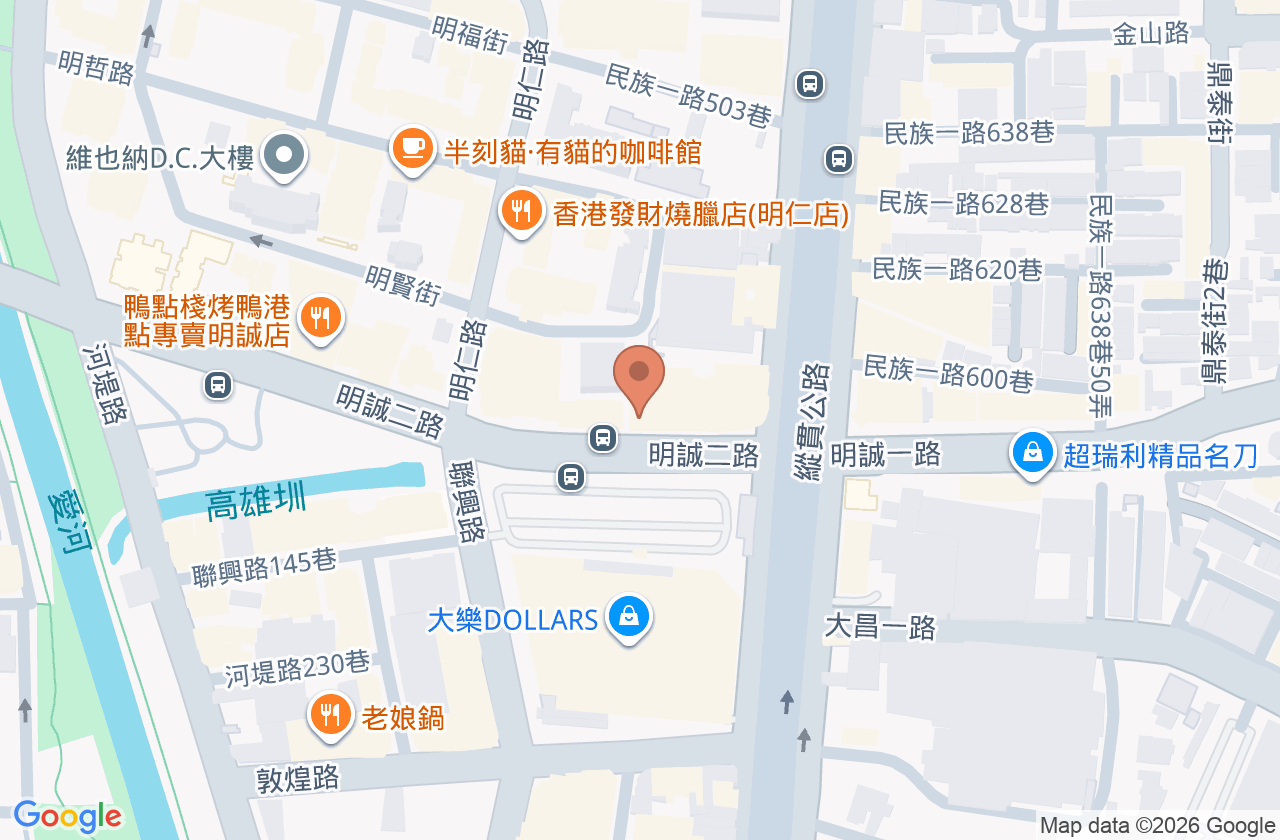 亮忠診所 位置地圖