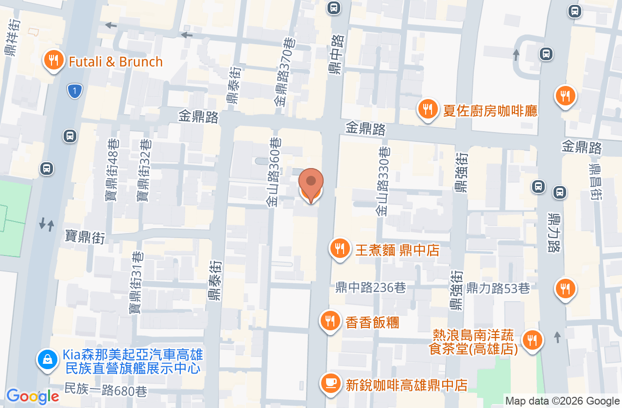 大慶耳鼻喉科診所 位置地圖