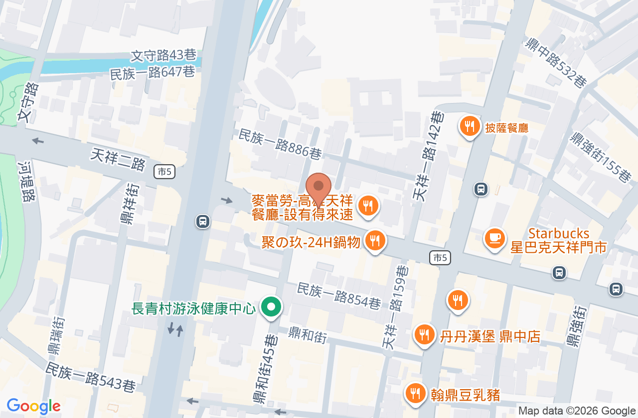 蔡仁正診所 位置地圖