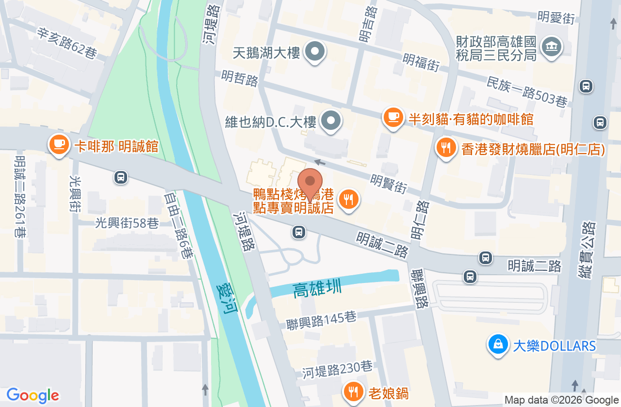 李錦輝眼科診所 位置地圖