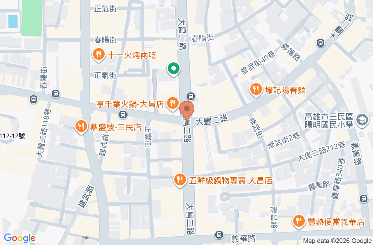 許聰騰診所 位置地圖