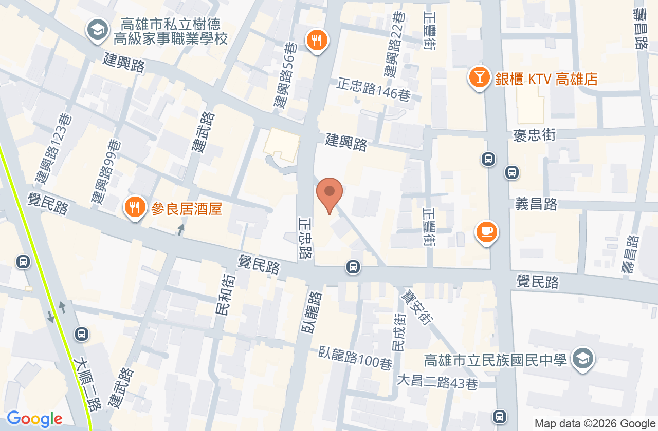 正中診所 位置地圖
