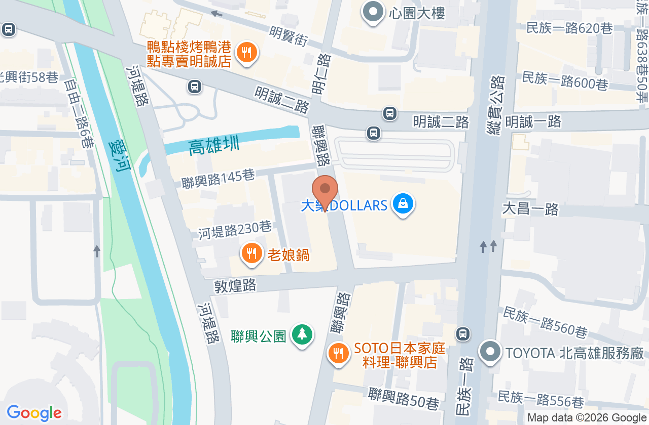 胡益揚耳鼻喉科診所 位置地圖