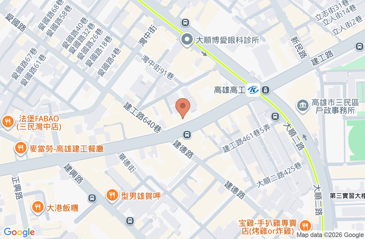 施宗賢皮膚科診所 位置地圖