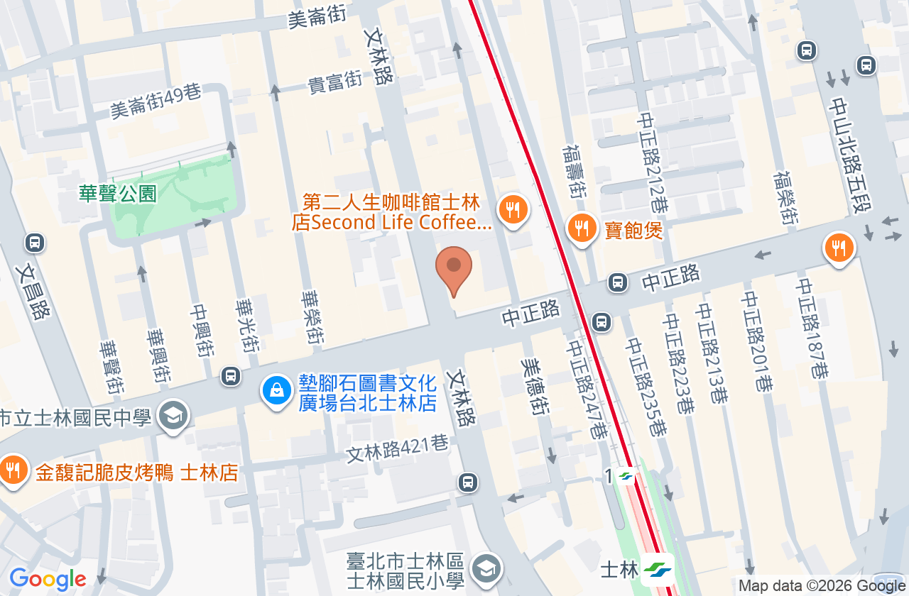 和彩牙醫診所 位置地圖