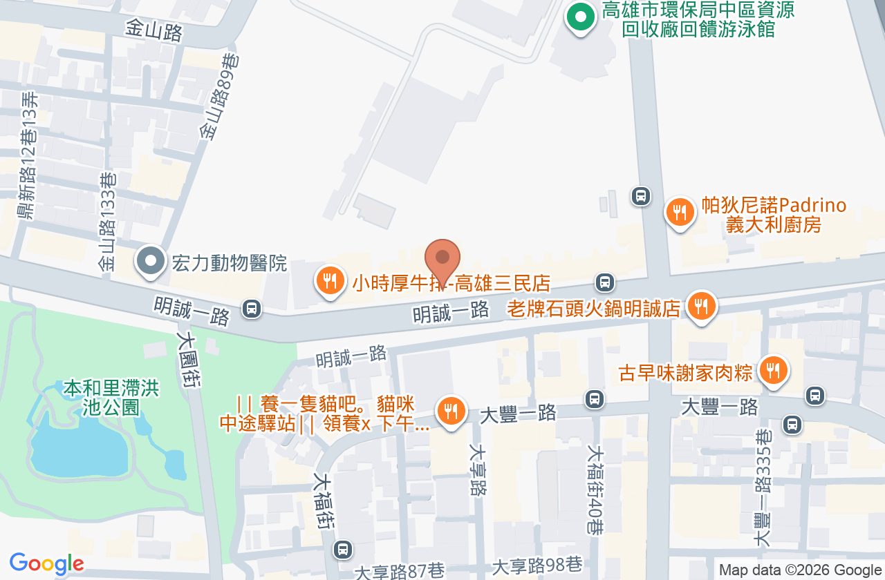 茂田診所 位置地圖