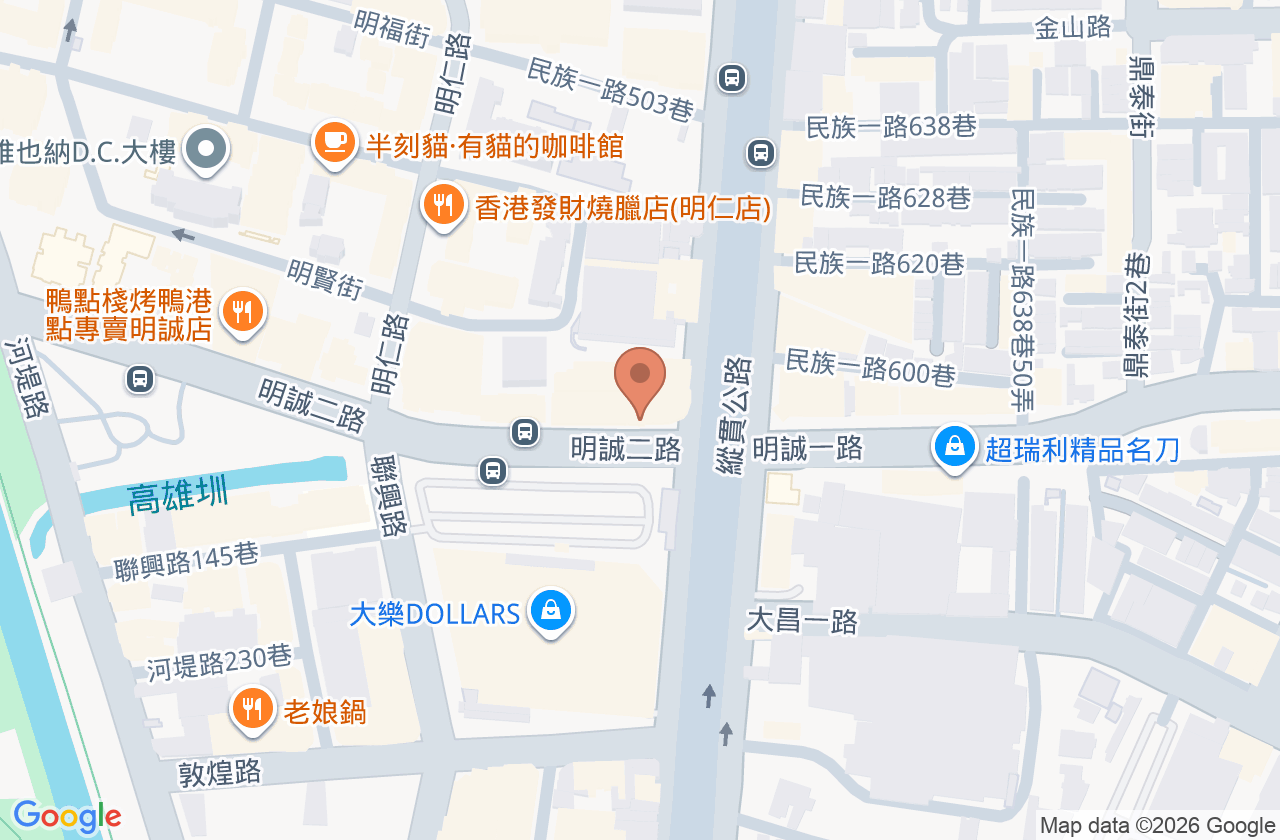 醫世代眼科診所 位置地圖