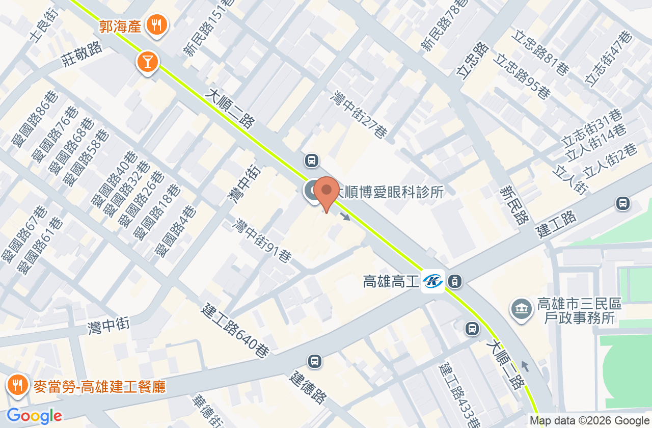 建安診所 位置地圖