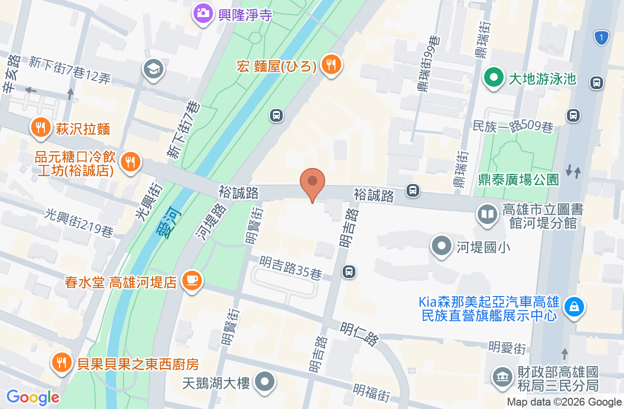 桔生診所 位置地圖