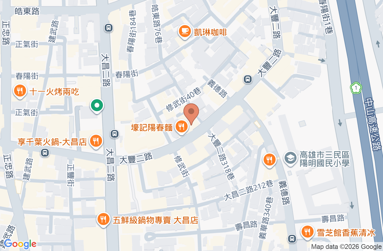 郭錦彰眼科診所 位置地圖