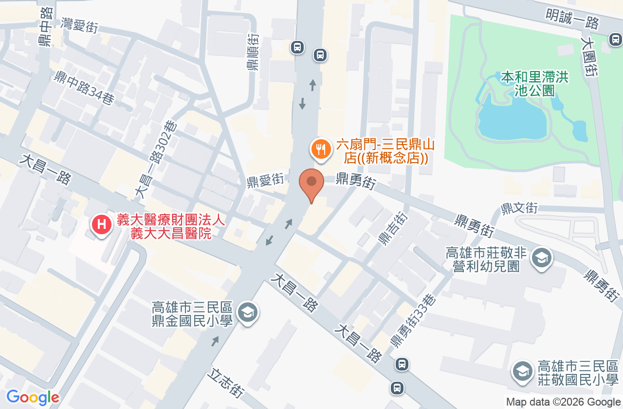 邱建皓耳鼻喉科診所 位置地圖