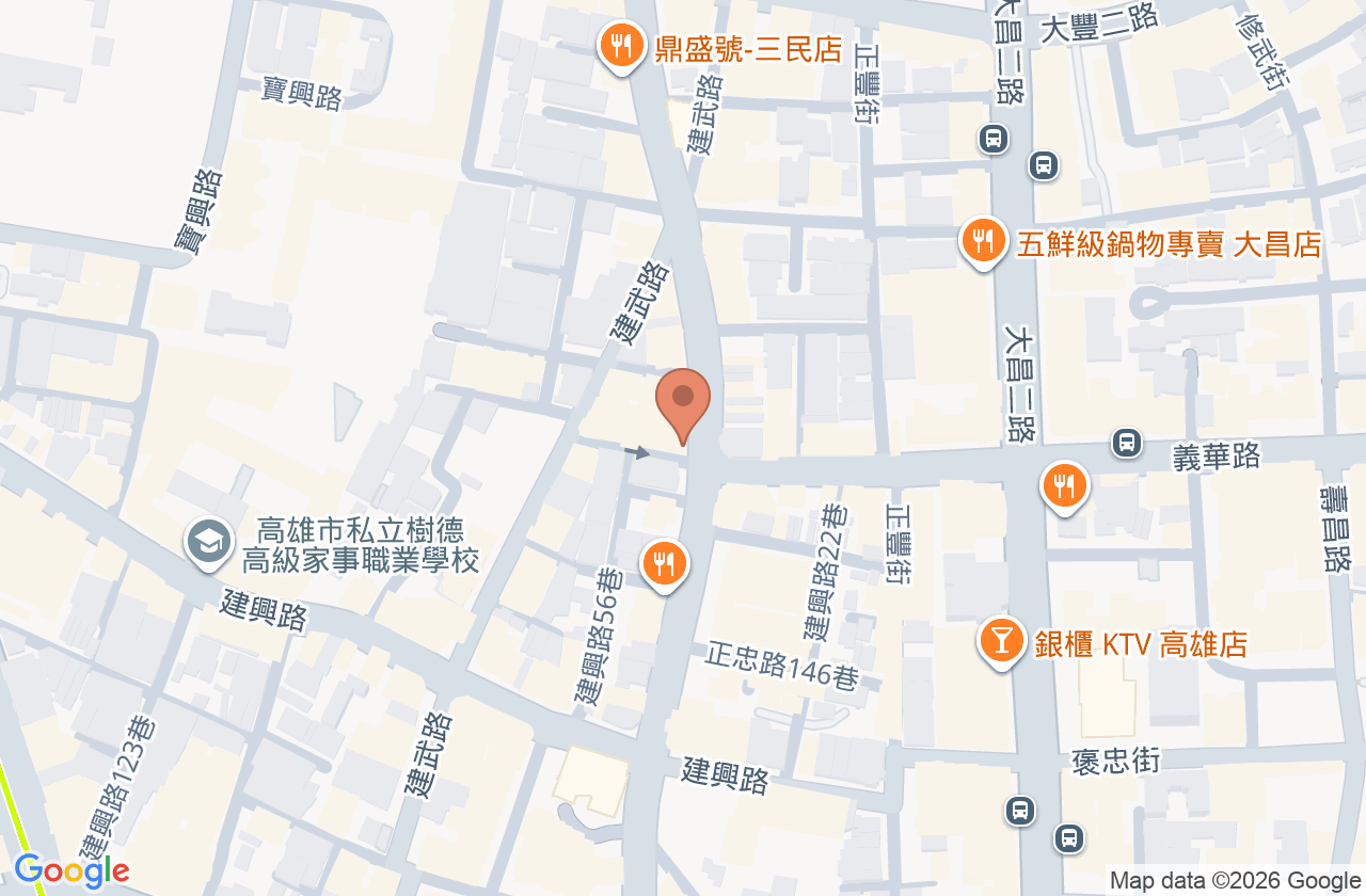 惠民診所 位置地圖