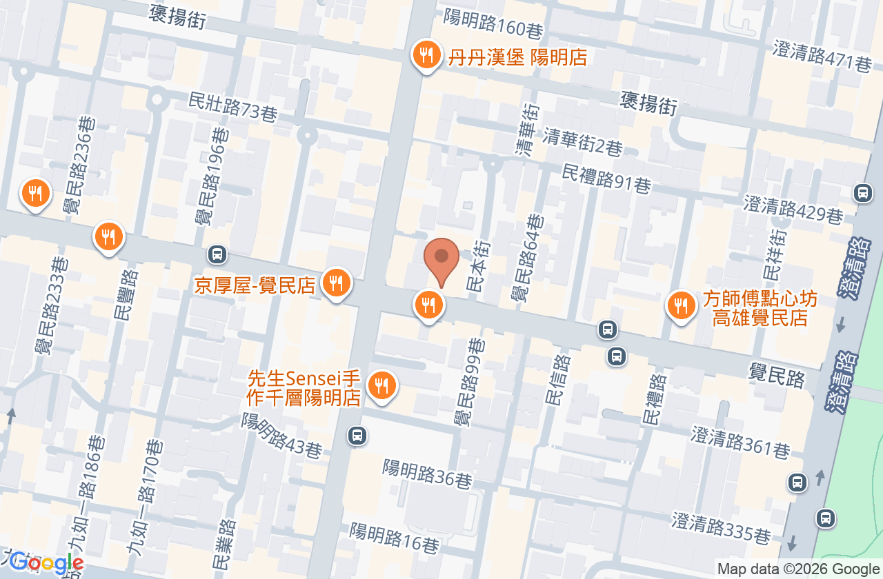建宏復健科診所 位置地圖