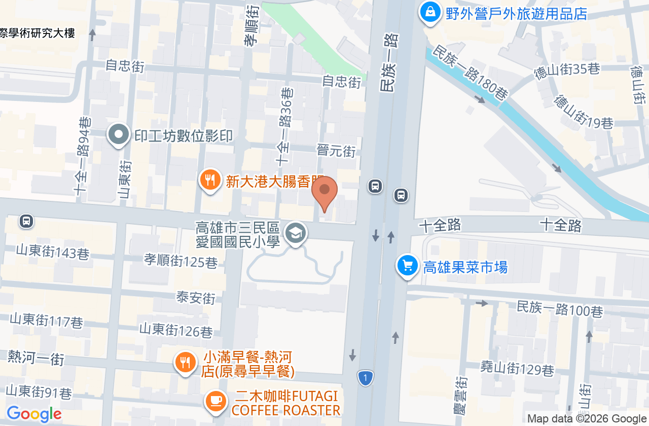 晶品診所 位置地圖