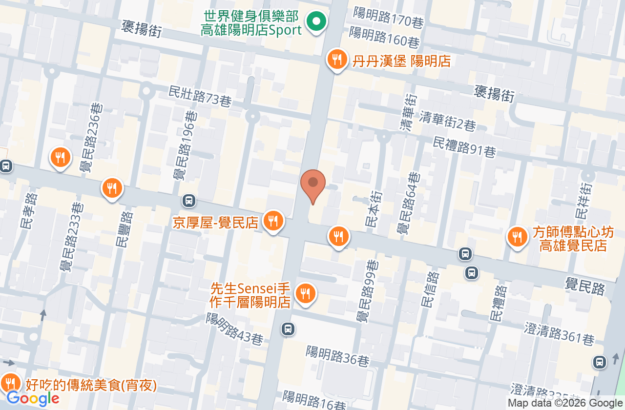禾泰診所 位置地圖