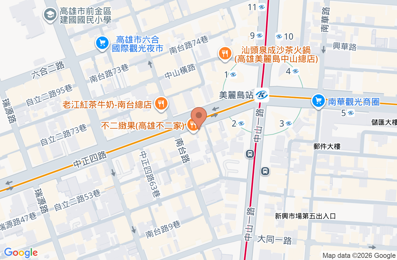 莊眼科診所 位置地圖