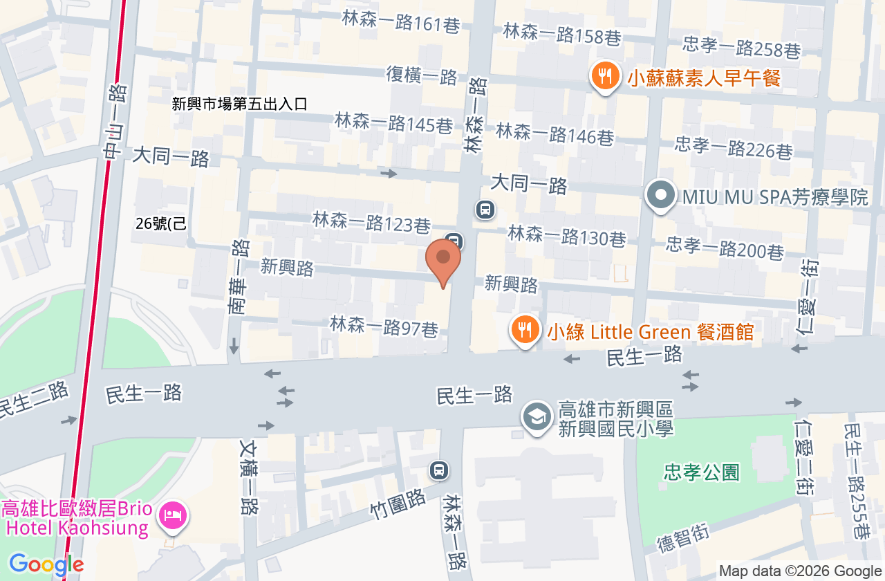 清水診所 位置地圖