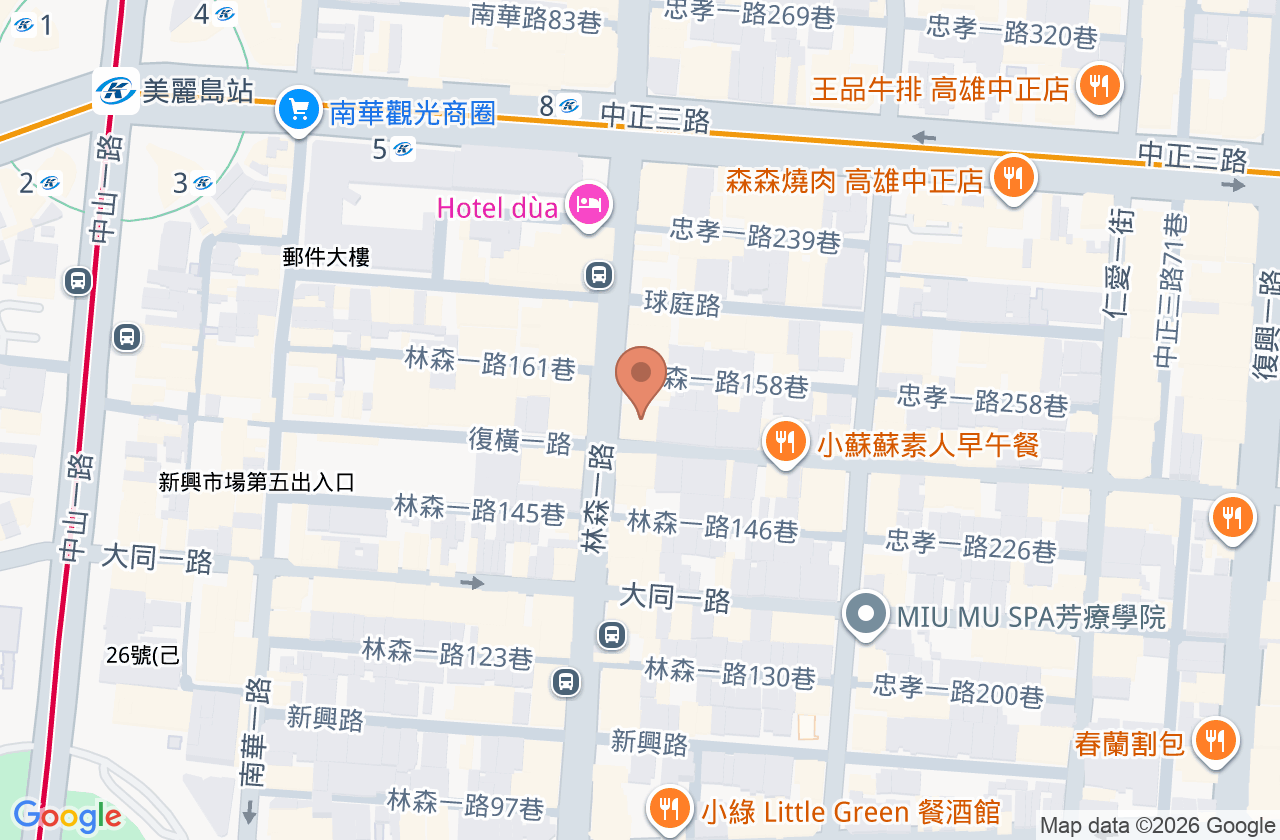 紀耳鼻喉科診所 位置地圖