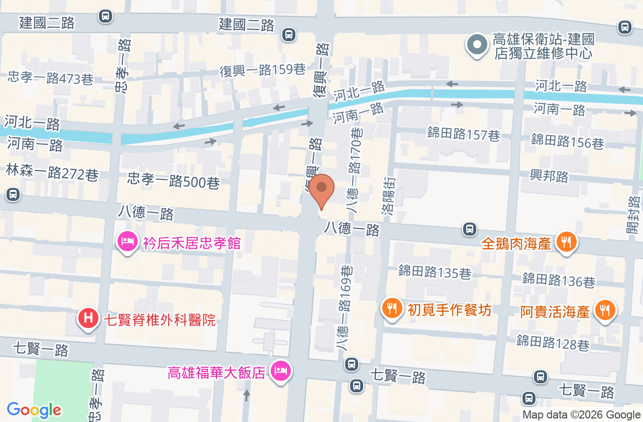 展華內兒科診所 位置地圖
