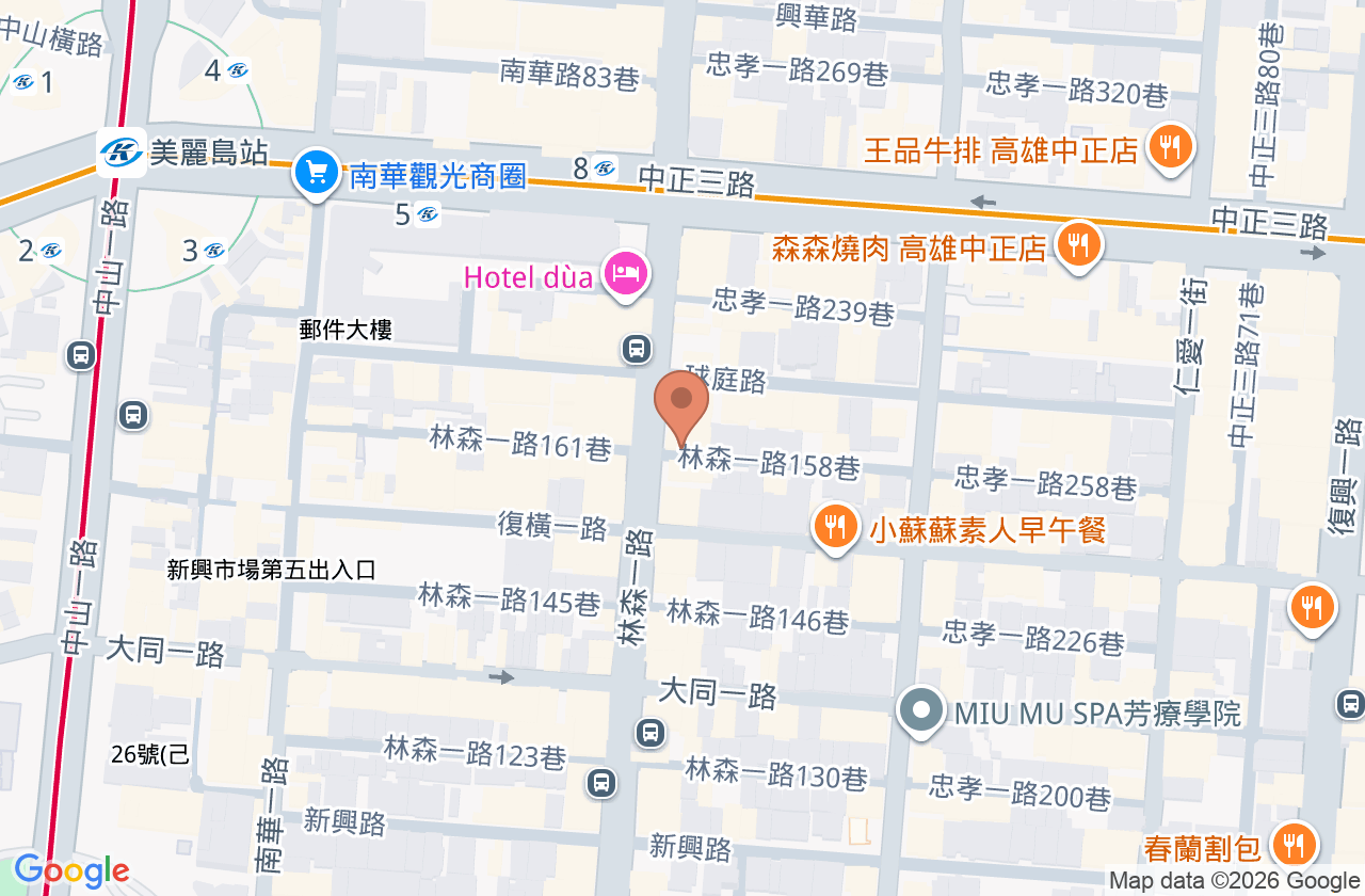 謝德利診所 位置地圖