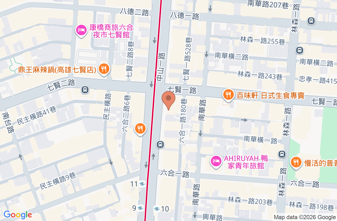 邱育德整形外科診所 位置地圖