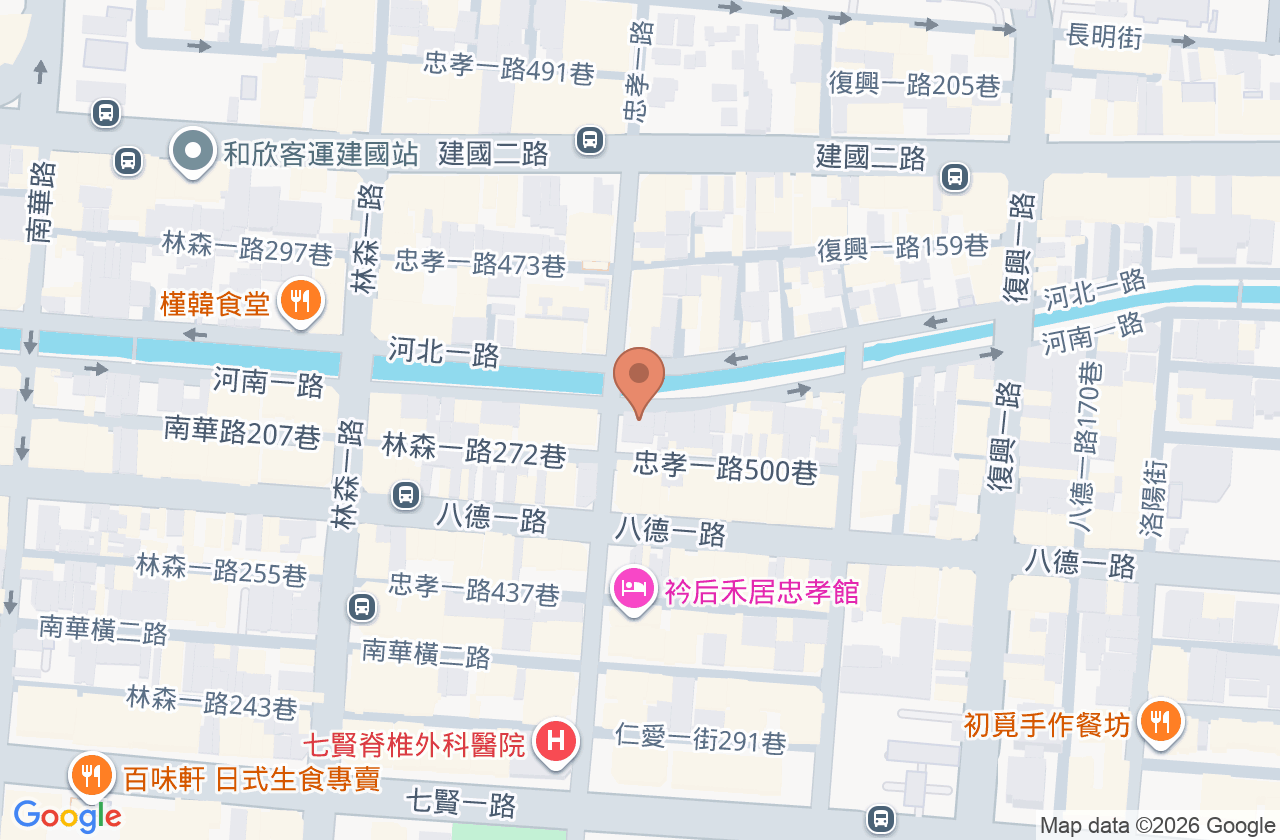 蘇素環神經科診所 位置地圖