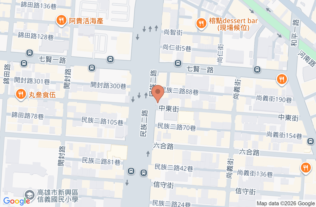 蘇榮茂診所 位置地圖