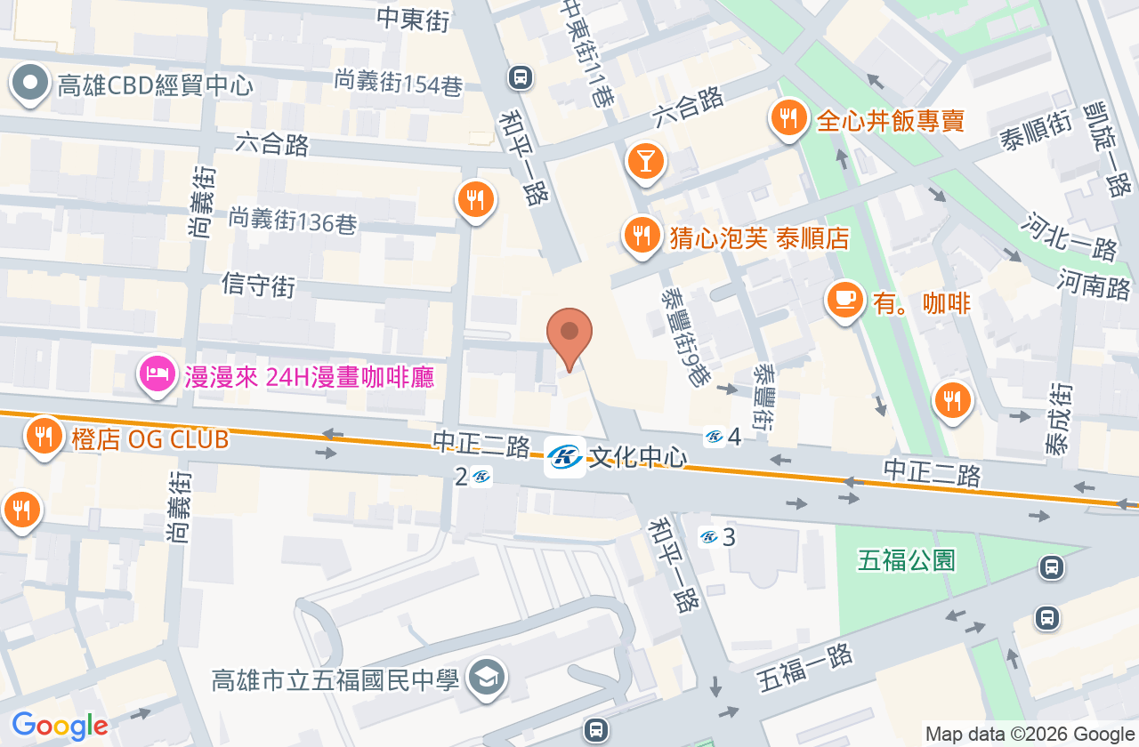 家佳診所 位置地圖