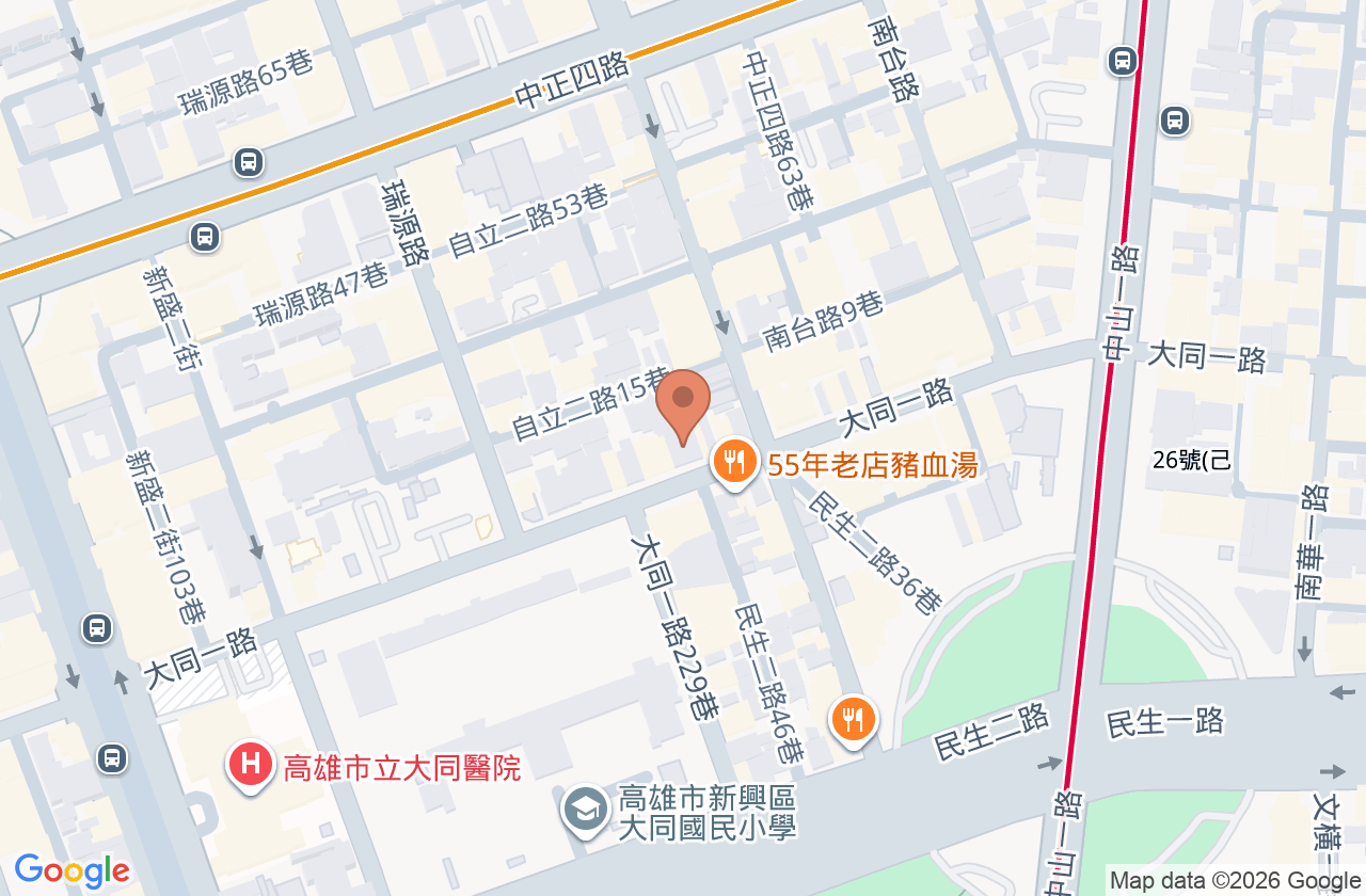 陳福壽內兒科診所 位置地圖