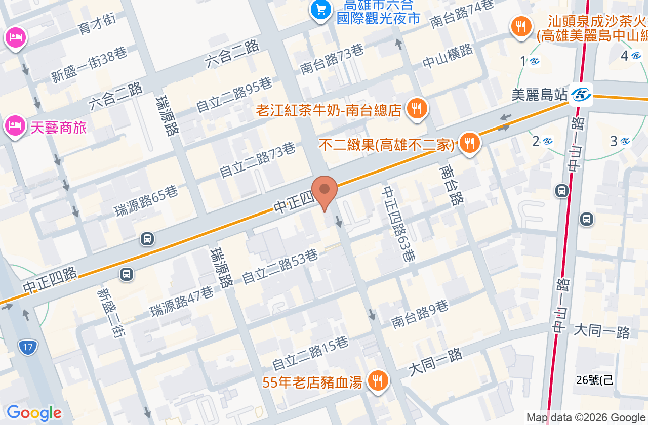 福嶽皮膚科診所 位置地圖