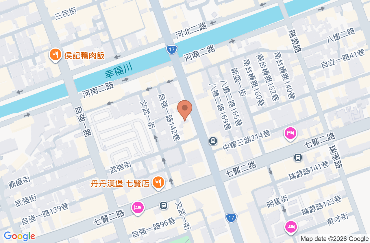 余國榮耳鼻咽喉科診所 位置地圖