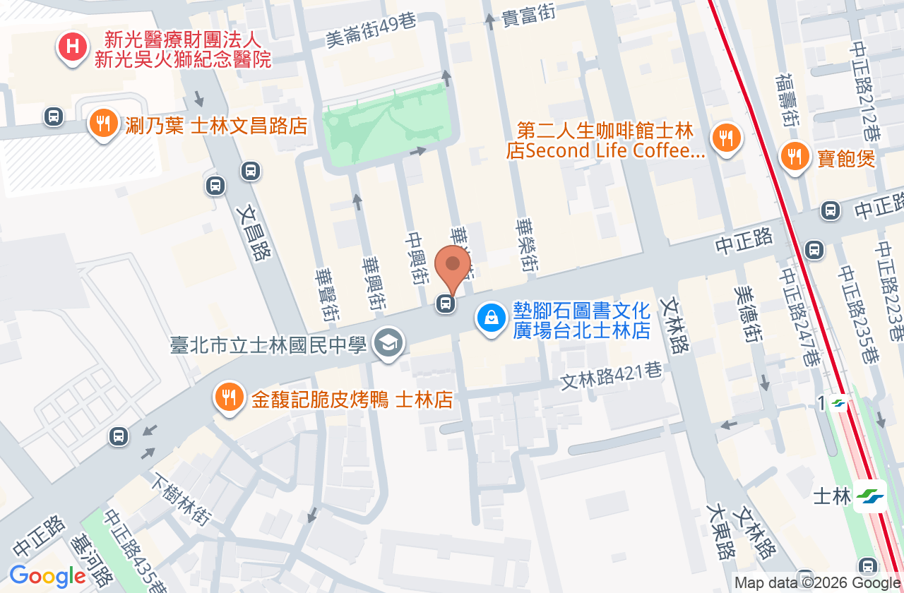 博識牙醫診所 位置地圖