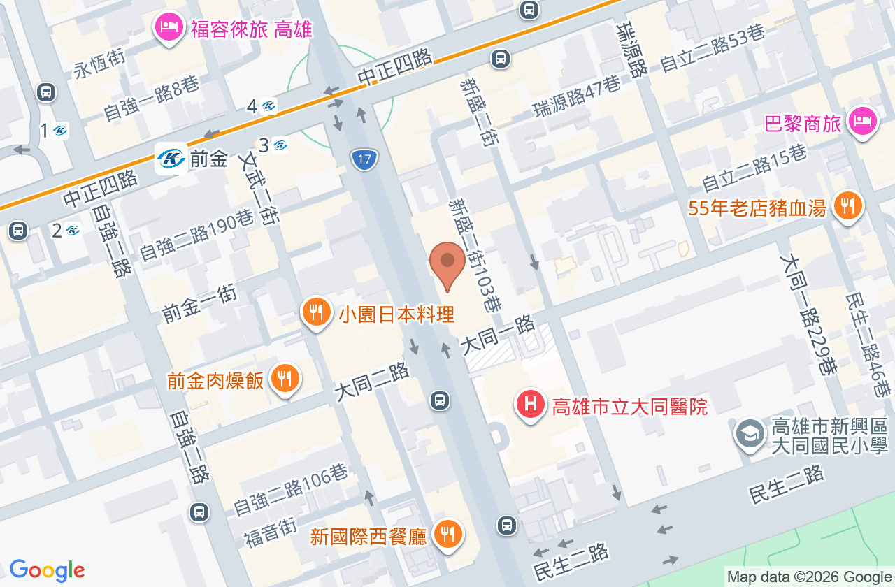 嘉醫診所 位置地圖